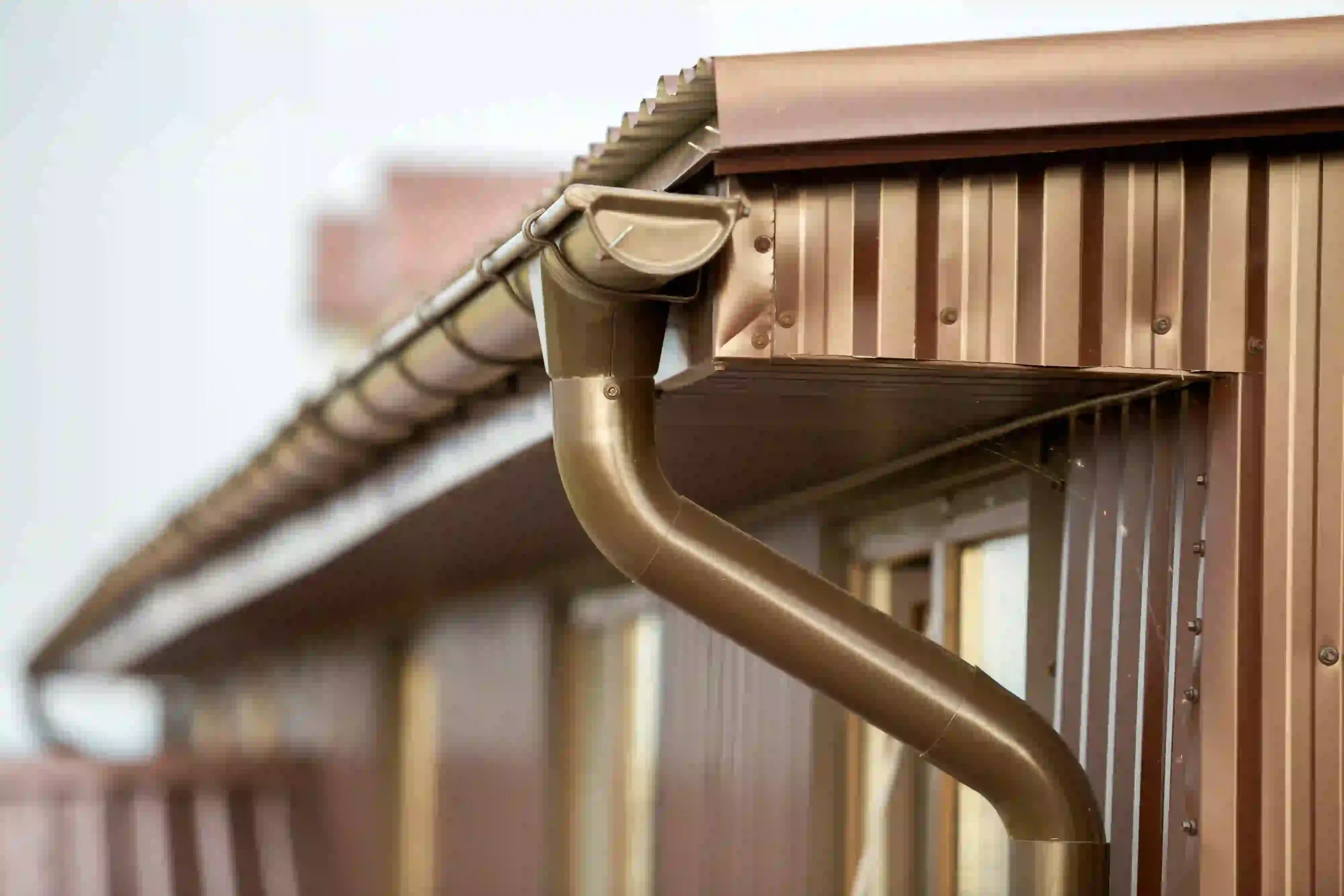 Copper gutters Union County