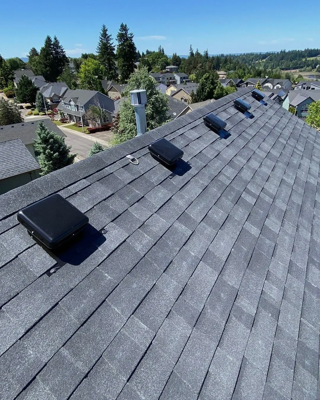Attic ventilation NJ — ridge and soffit vent systems
